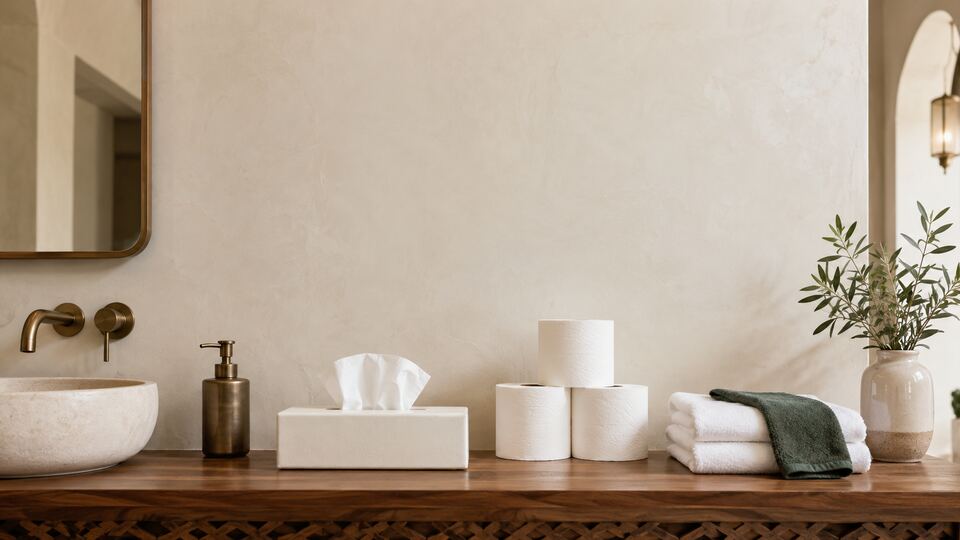 Produits papier et hygiène sanitaire pour hôtel